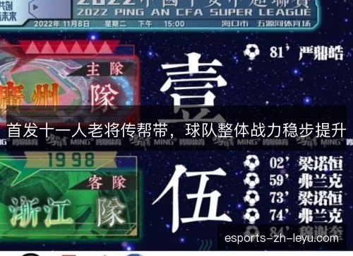 首发十一人老将传帮带，球队整体战力稳步提升